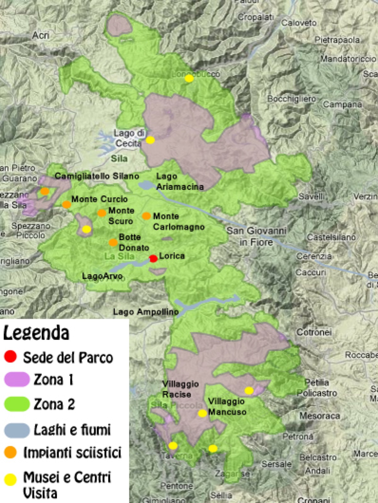 Parco Nazionale della Sila — Kalabrien