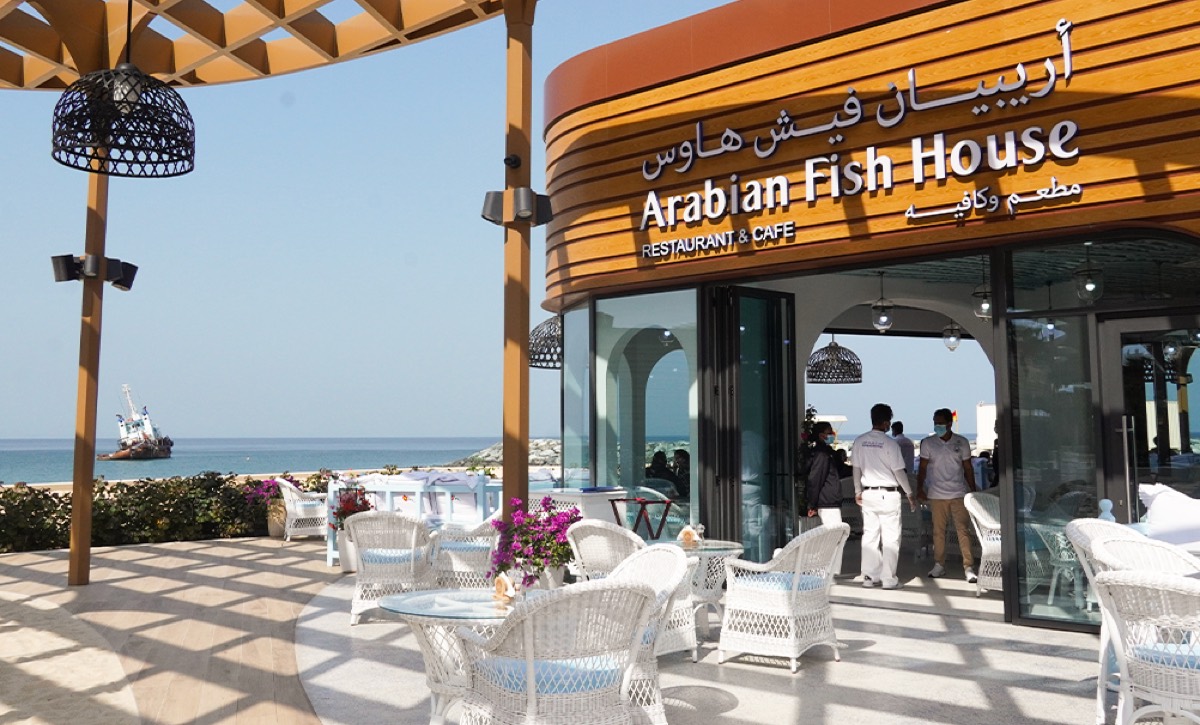 Arabian Fish House Restaurant & Cafe - Al Hirah Beach, Sharjah — Sharjah