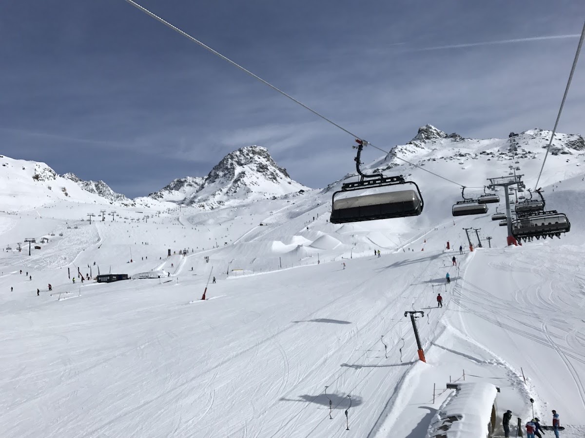B2 Flimjochbahn Bergstation — Ischgl