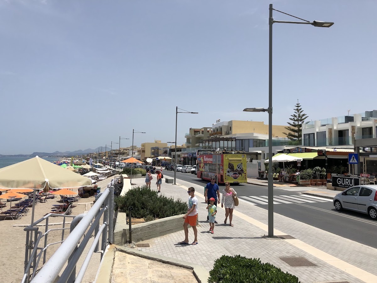 Strandpromenade Rethymno — Rethymnon · Kreta