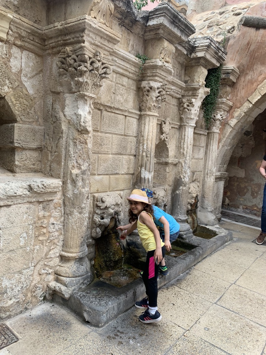 Venezianischer Brunnen Rimondi — Rethymnon · Kreta