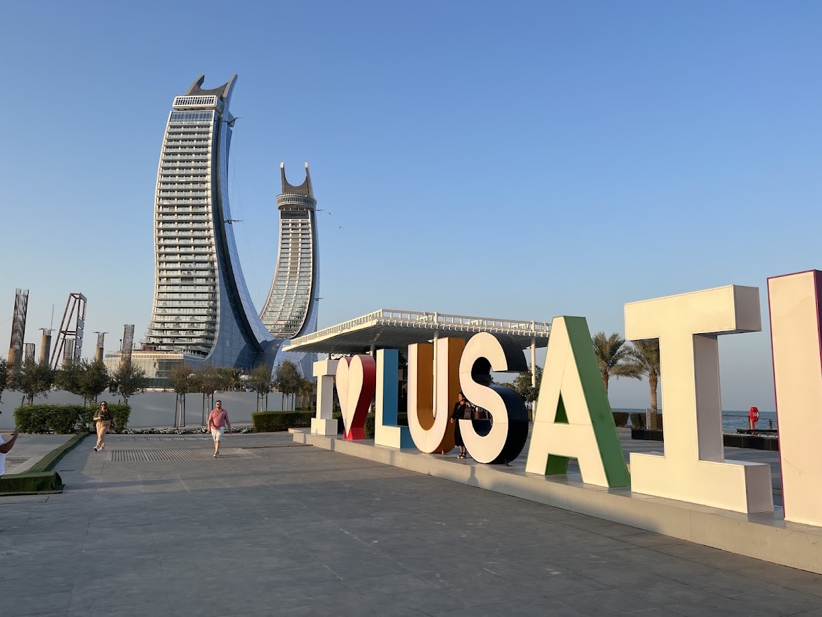 I Love Lusail Statue — Lusail