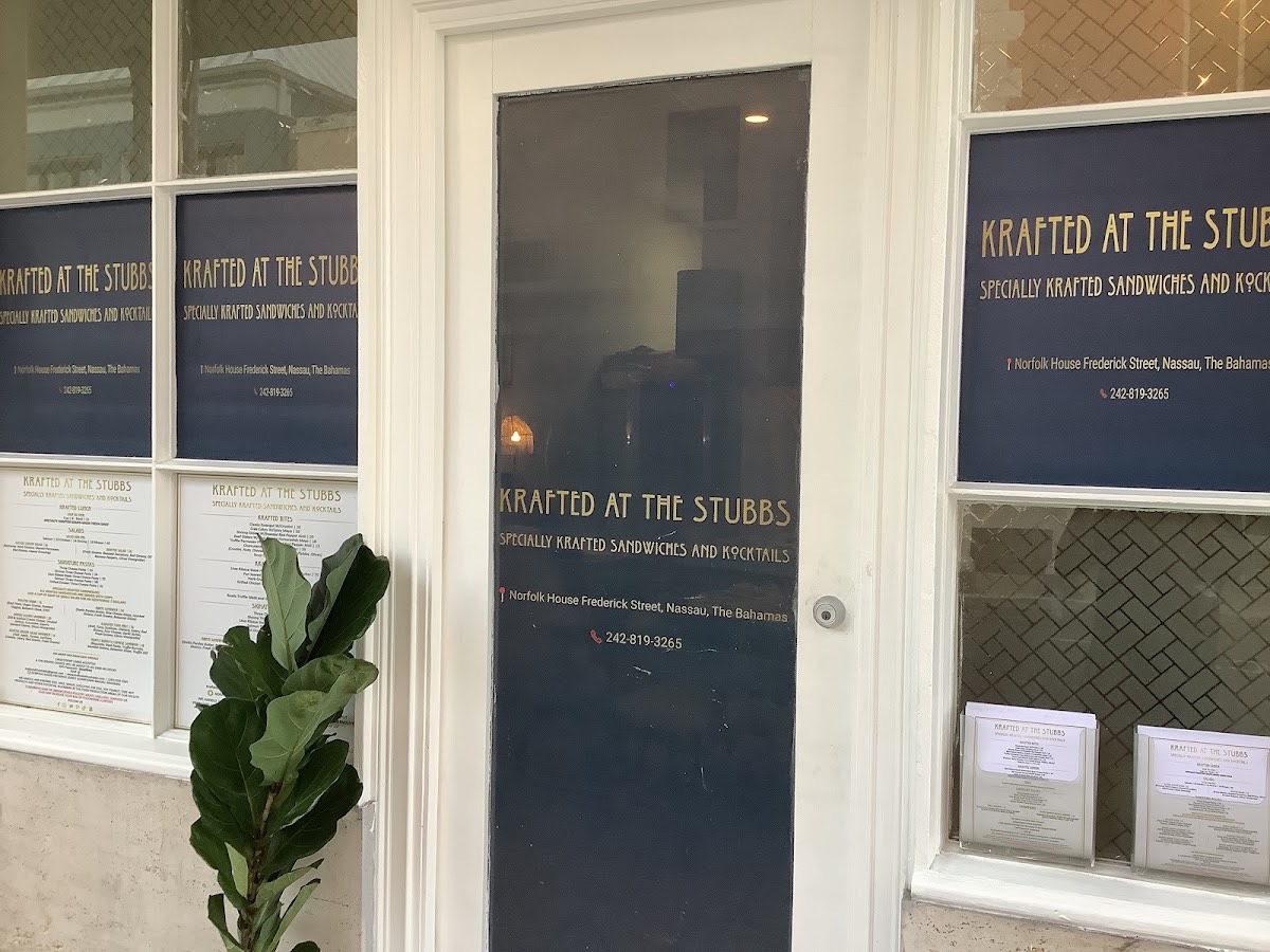 Krafted At The Stubbs Specialty Krafted Sandwiches And Kocktails — Nassau