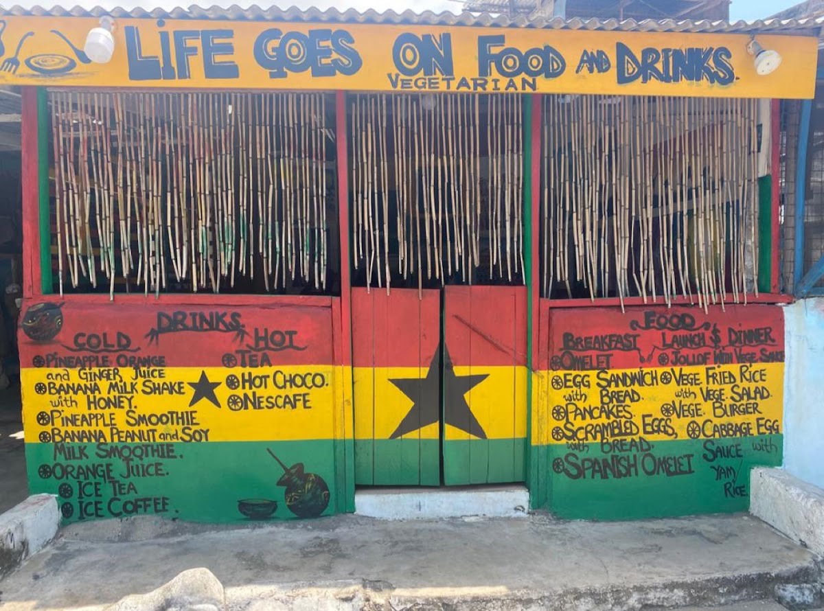 LIFE GOES ON CAFE — Cape Coast