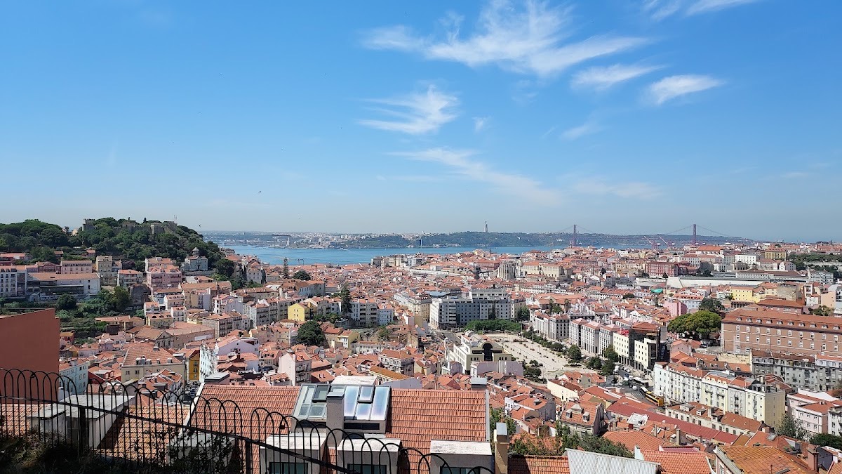 Miradouro de Santa Luzia — Lissabon