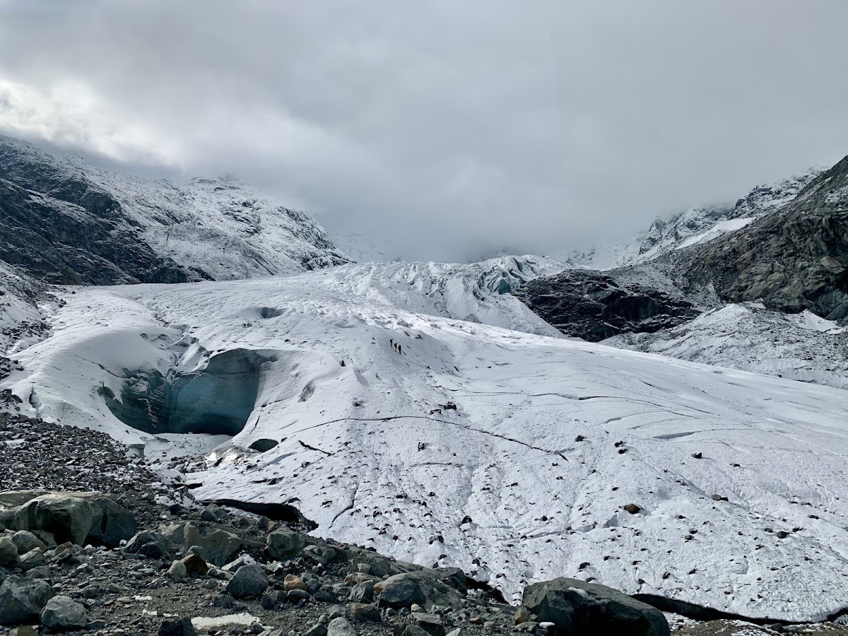 Morteratsch Gletscherzunge — St. Moritz