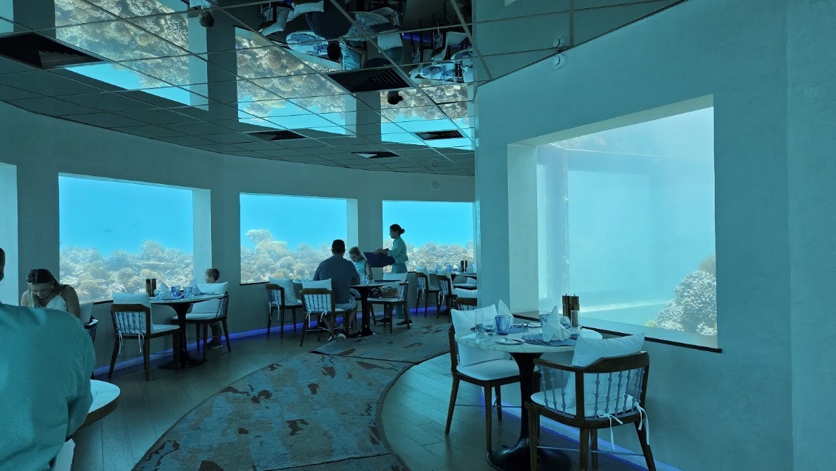 Only BLU Under Ocean Restaurant — Malé