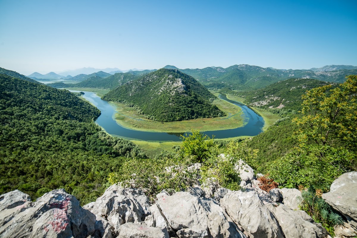 Pavlova Strana Rijeka Crnojeviča Viewpoint — Podgorica