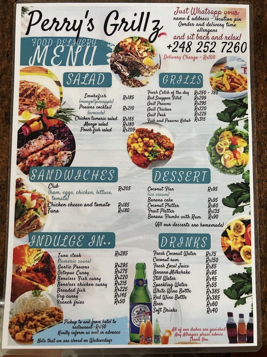 Perry's Grillz — Mahé