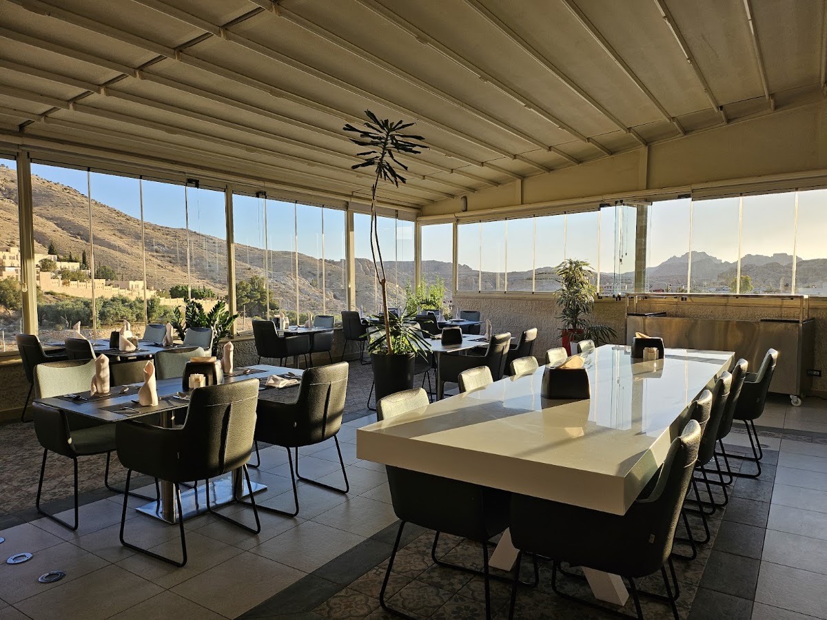 Petra sky terrace restaurant — Wadi Rum