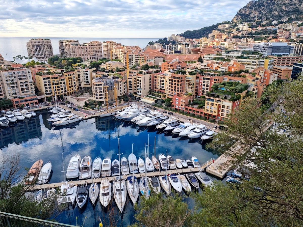 Port of Fontvieille Viewpoint — Fontvieille