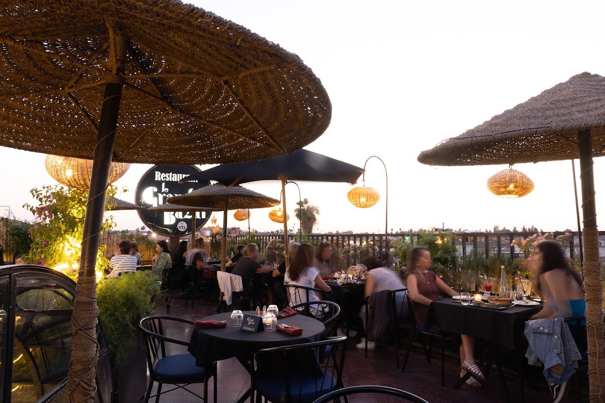 Restaurant Le Grand Bazar Marrakech — Marrakesch