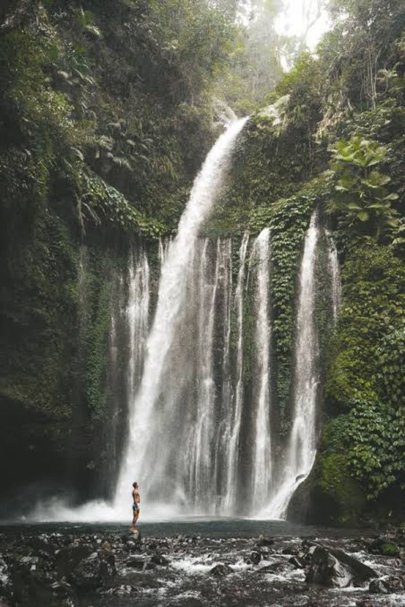 Sendang Gile Waterfall — Lombok