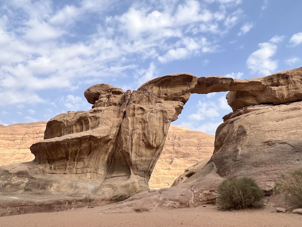 Um Frouth Rock Arch — Wadi Rum