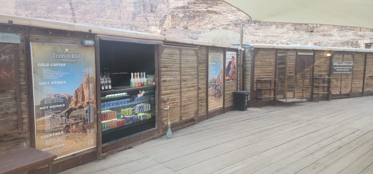 Wadi Rum Rest House , Train & Rail Coffee Shop — Wadi Rum