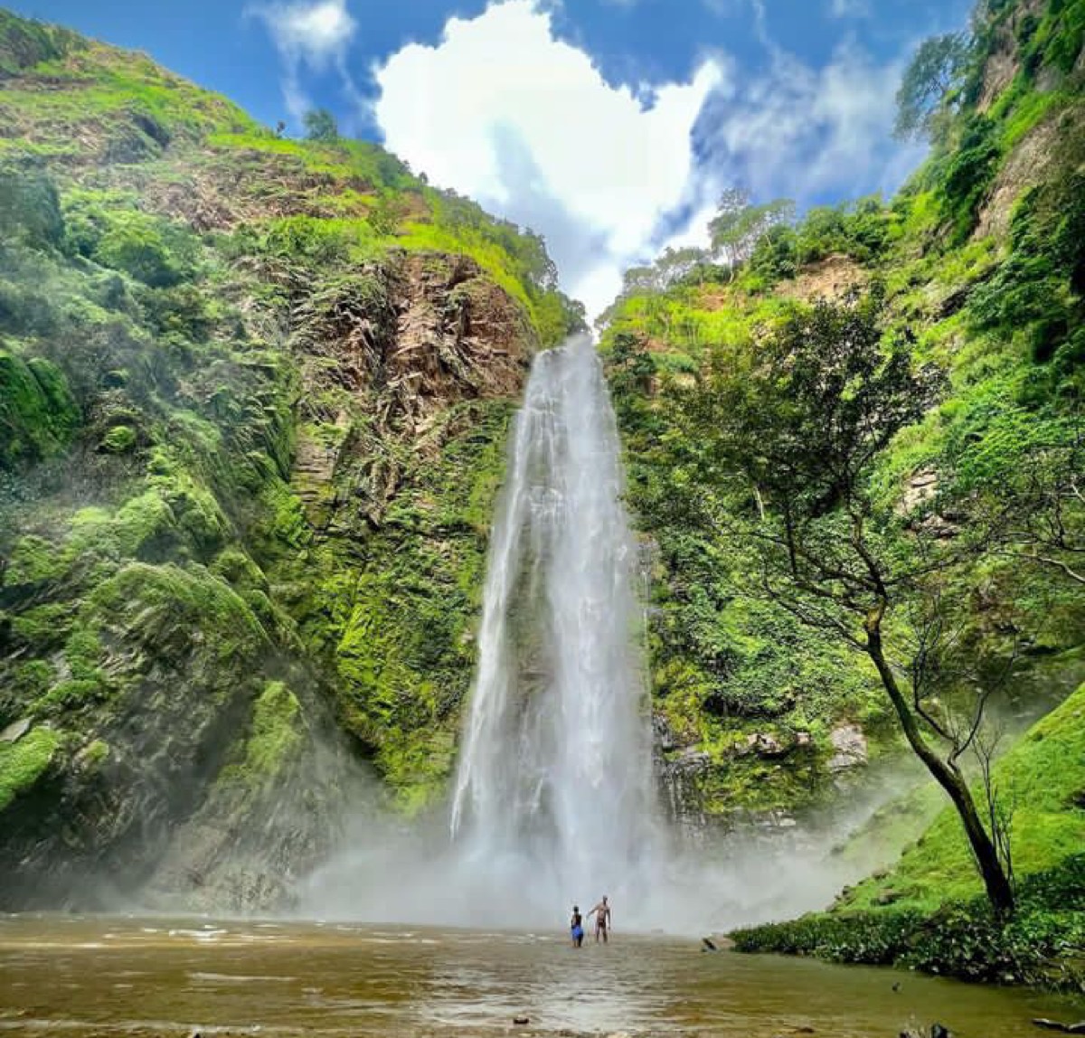 Wli Agumatsa Waterfalls — Cape Coast
